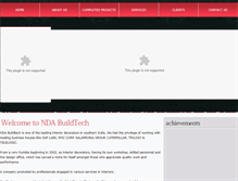 Tablet Screenshot of ndabuildtech.com